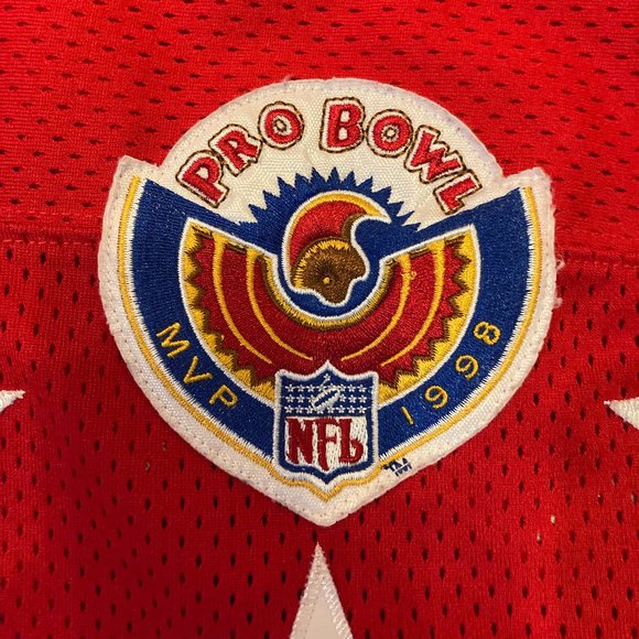 Vintage NFL 1998 Hawaii Pro Bowl MVP Jersey Warren Moon Size 58 Mitchell & Ness - Picture 10 of 10